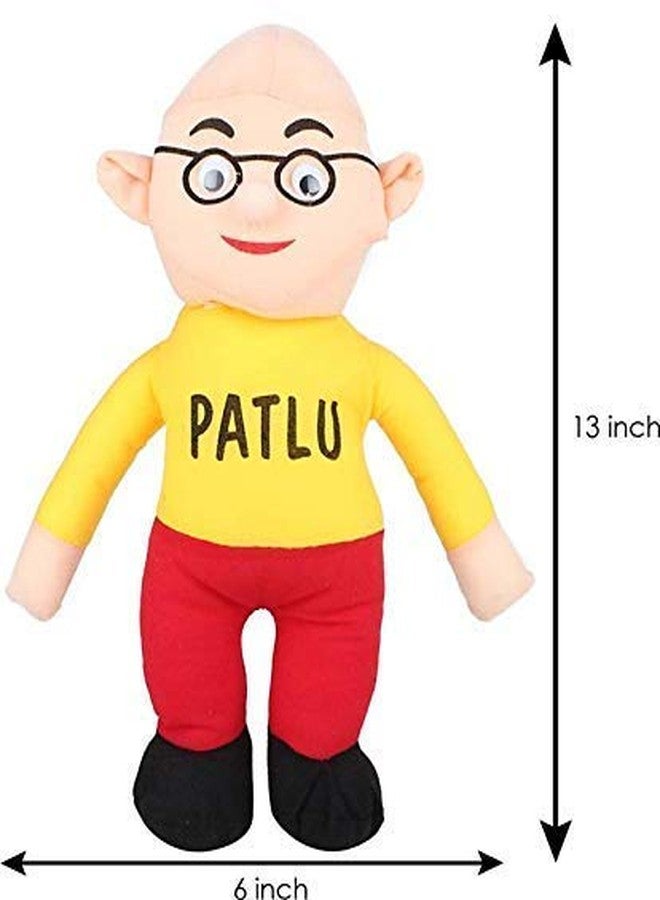 Naturex Motu Patlu Soft and Stuffed Toy for Kids Playing Girls & Children Birthday Gift (30 cm : Multicolor) - Image 3